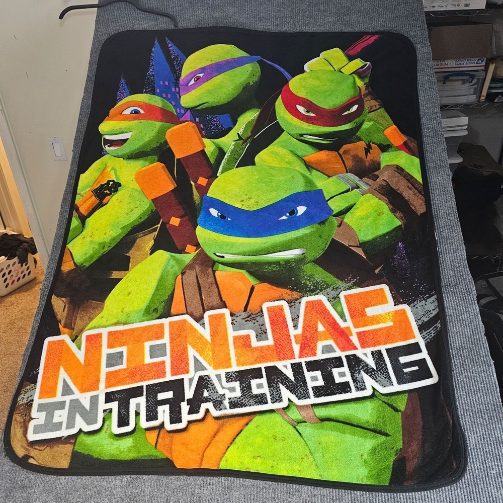 The Northwest Teenage Mutant Ninja Turtles Ninjas In Training Throw Blanket